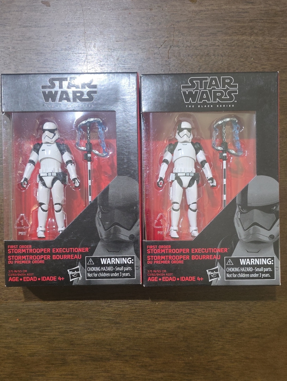 Star Wars First Order Stormtrooper Executioner Figure - White, Black, Red